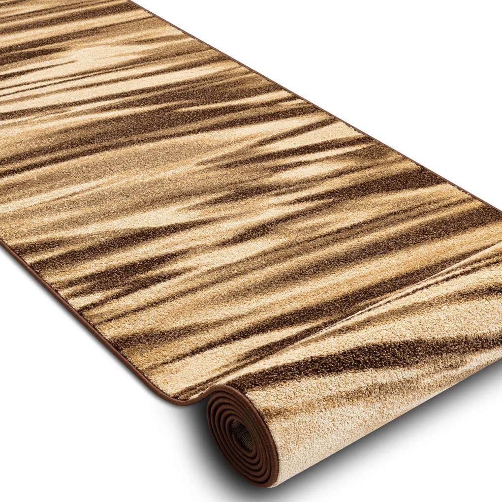 Behúň KARMEL FRYZ - ARABICA hnedý