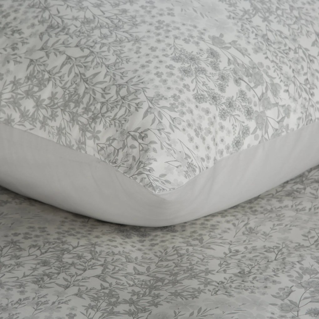 SATÉNOVÉ OBLIEČKY SPRING59 140X200 CM, 1 KS 70X80 CM KVETY