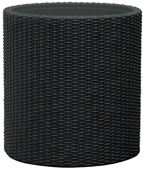 Keter kvetináč CYLINDER - M - grafit