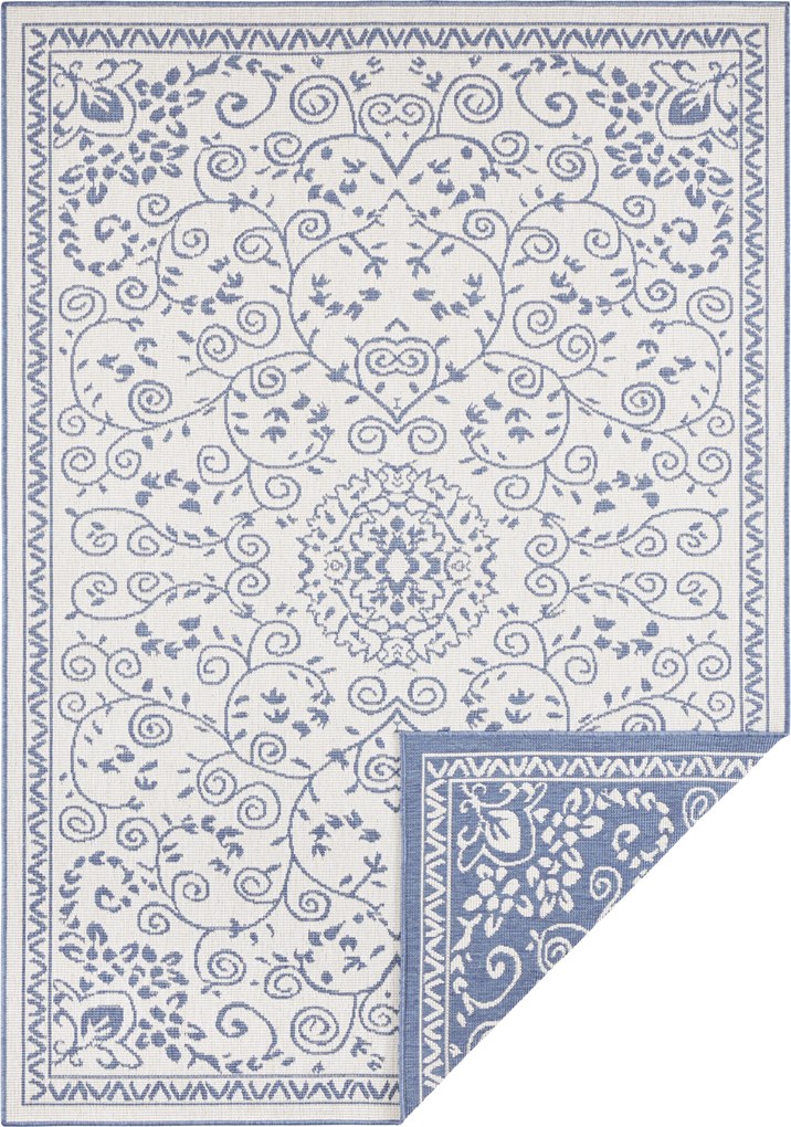 Bougari - Hanse Home koberce Kusový koberec Twin Supreme 103867 Blue/Cream - 200x290 cm
