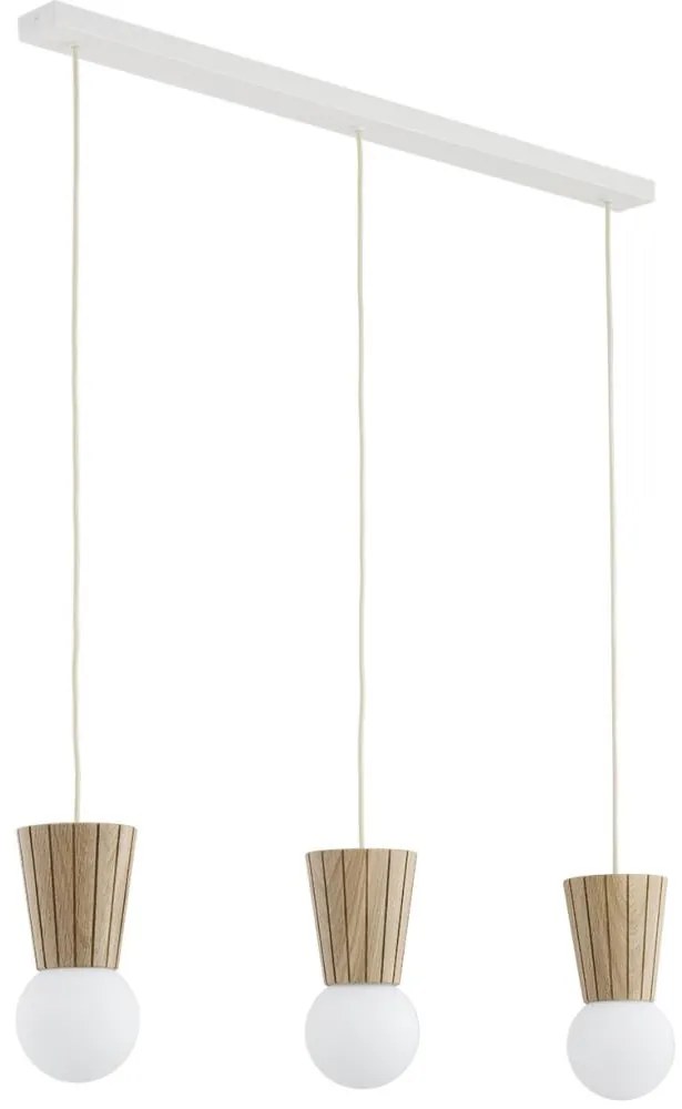 Argon 6357 - Kúpeľňový luster na lanku VOLANTE 3xG9/6W/230V IP44 béžový