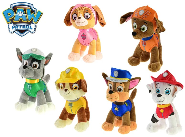 MICRO TRADING Paw Patrol 27cm plyšový Paw Patrol: Skye