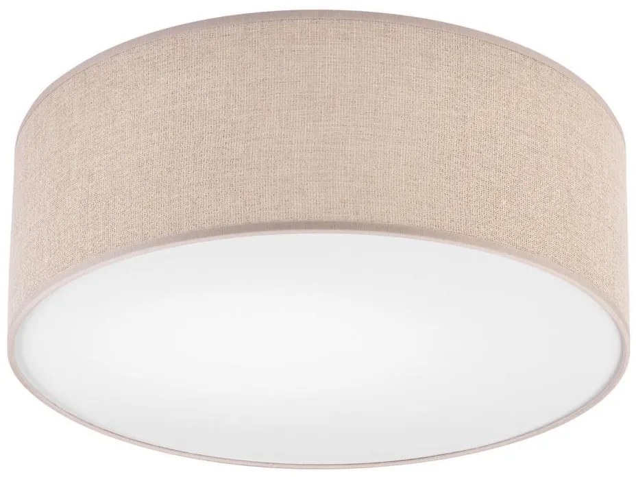 Stropné svietidlo MONTE 1xE27/60W/230V, priemer 35 cm, hnedé