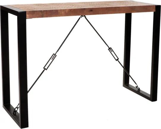 Konzolový stolík Retro 110x76x40 mangové dreva Retro