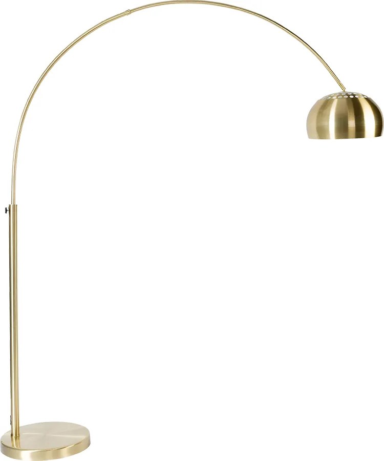 Zuiver Metal Bow stojanová lampa - Mosadzná