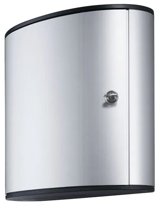 Hliníková skrinka na kľúče KEY BOX, na 36 kľúčov