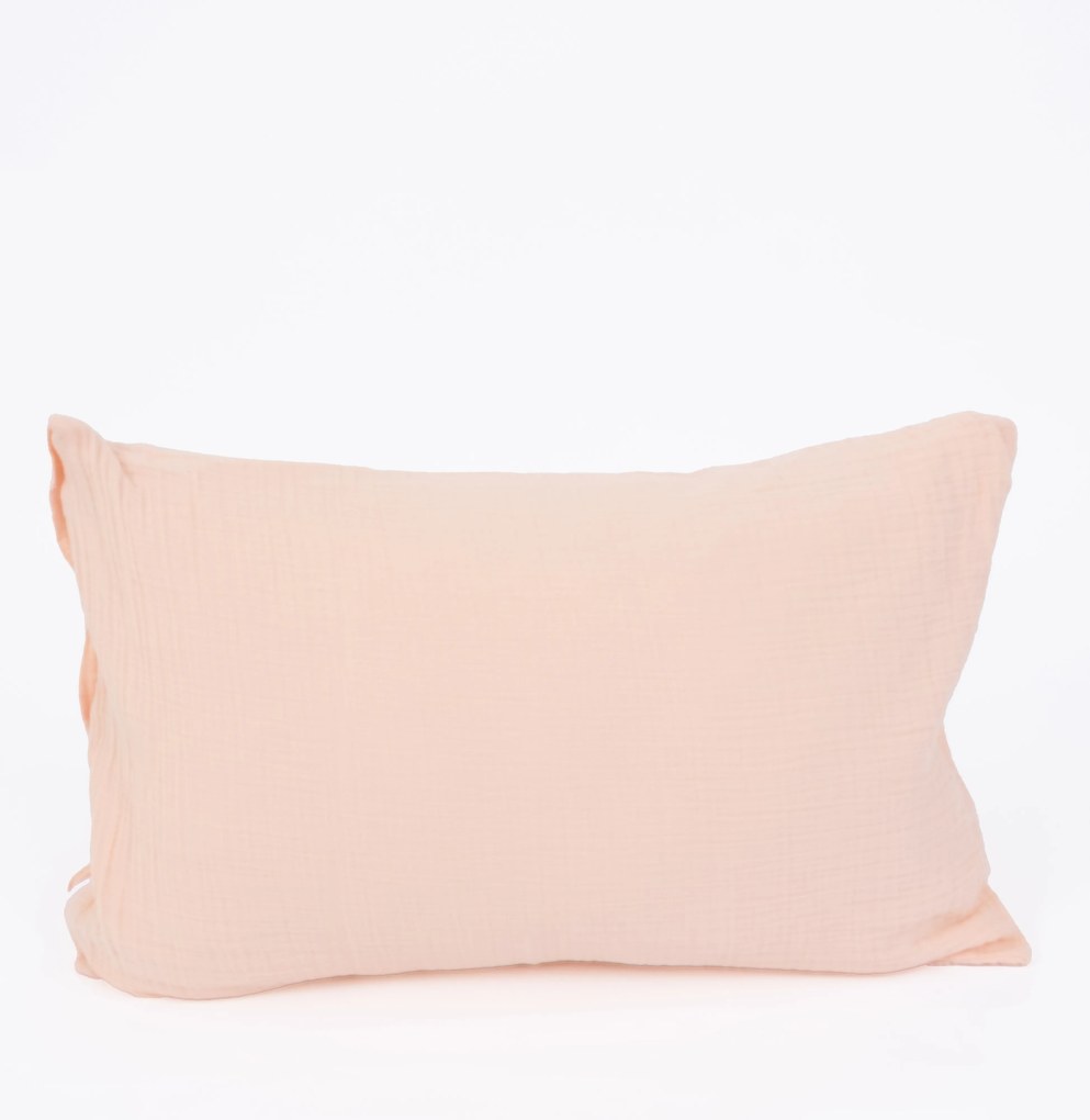 Mušelínová obliečka na vankúš 40 × 60 cm – Alexia lososová