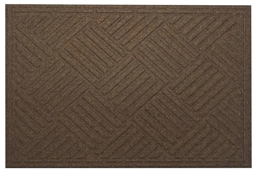 Rohož Textile K-504-1 80x120 cm hnedá