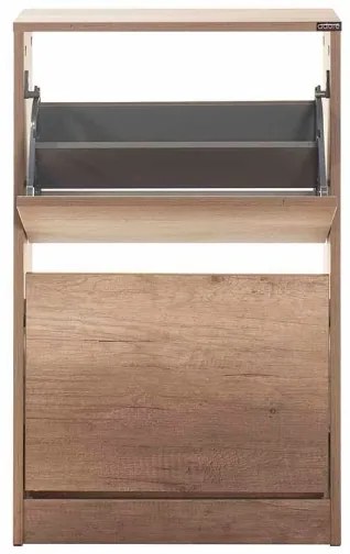 Skrinka na topánky 84x51 cm hnedá