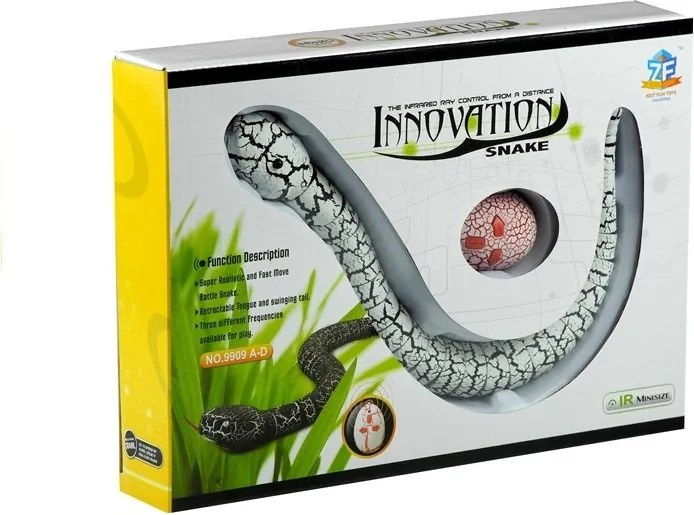 LEAN Toys Infračervená hadica diaľkového ovládania Biela