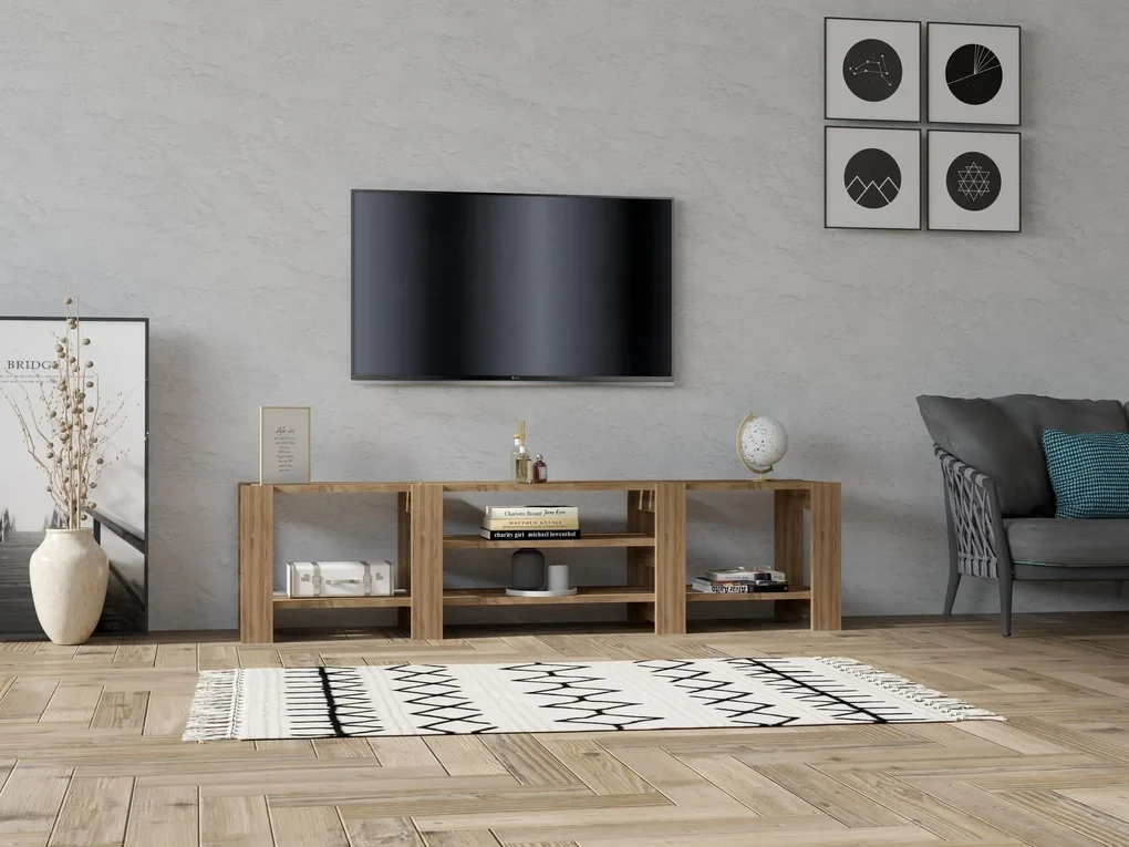 TV stolík Deketo (orech) . Vlastná spoľahlivá doprava až k Vám domov. 1095116