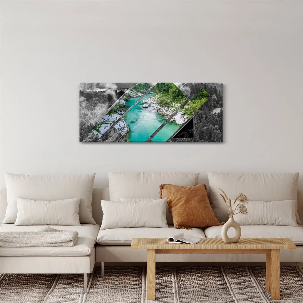 Obraz - Divoká príroda (120x50 cm)