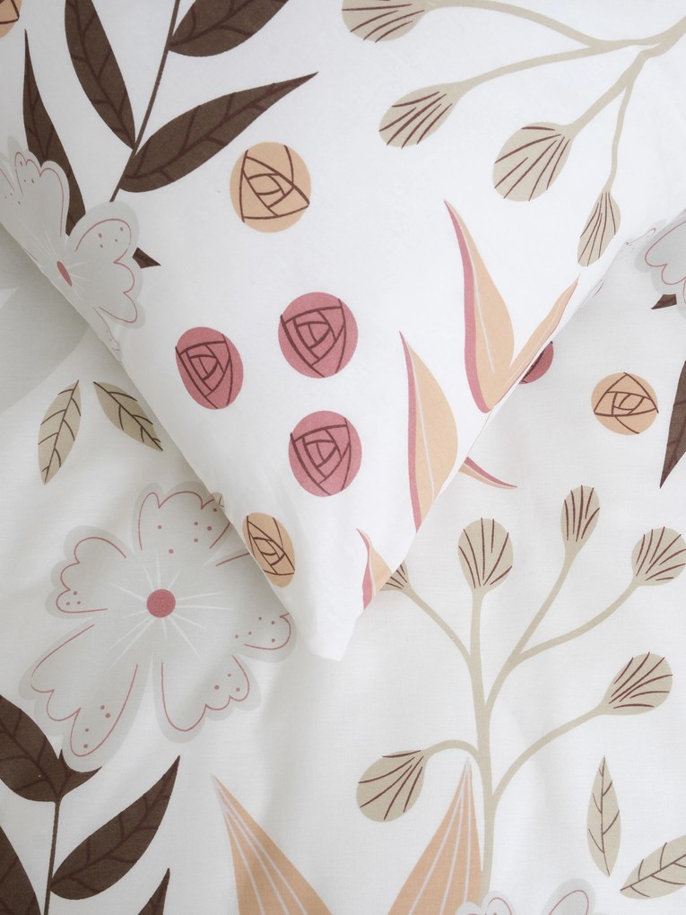 Bavlnená obliečka na vankúš Renforcé 40 × 60 cm - Elvíra