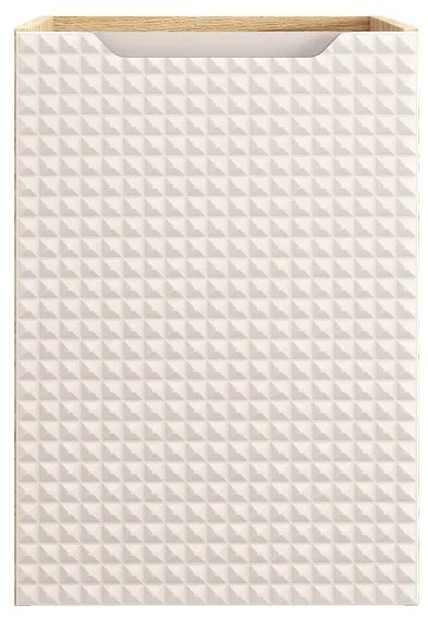 Závesná skrinka pod umývadlo Luxor Beige s doskou 70 cm béžová/dub olejovaný
