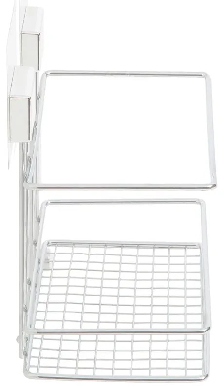 Nástenná polička do sprchy bez nutnosti vŕtania Compactor Shower