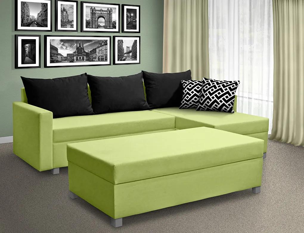 Nabytekmorava Rozkladacia sedacia súprava Essen Farba: hnedá/béžová