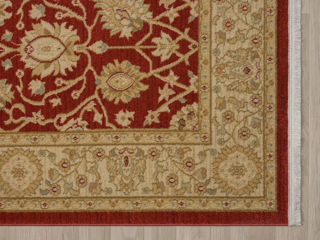 Kusový koberec Maryam 1 weinrot, 200x290, červená, chodba / predsieň, My Flair