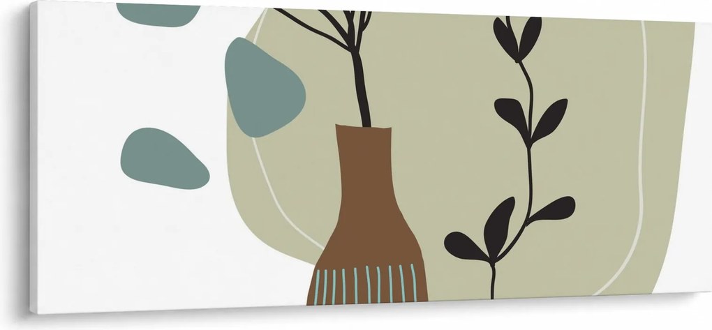 Obraz - Kvety vo váze N⁰2 (120x50 cm)