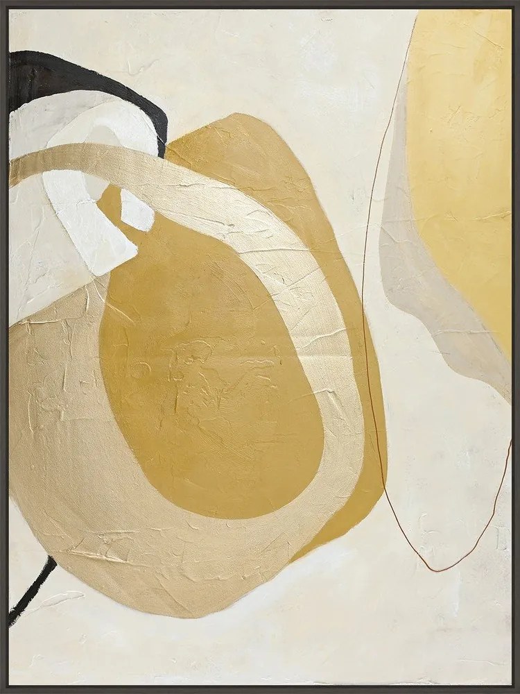 Ručne maľovaný obraz s rámom/na plátne 91x121 cm Stardust – Malerifabrikken