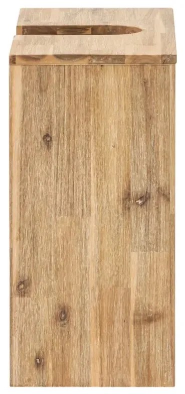furniture-nabytek.cz - Masivní skříňka pod dřez Jolo z akácie, lakovaná, hnědá
