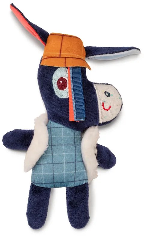 Lilliputiens - textilná knižka - Oslík Ignác na farme