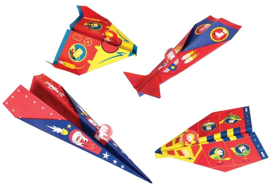 Origami papier na skladanie lietadielok Rex London