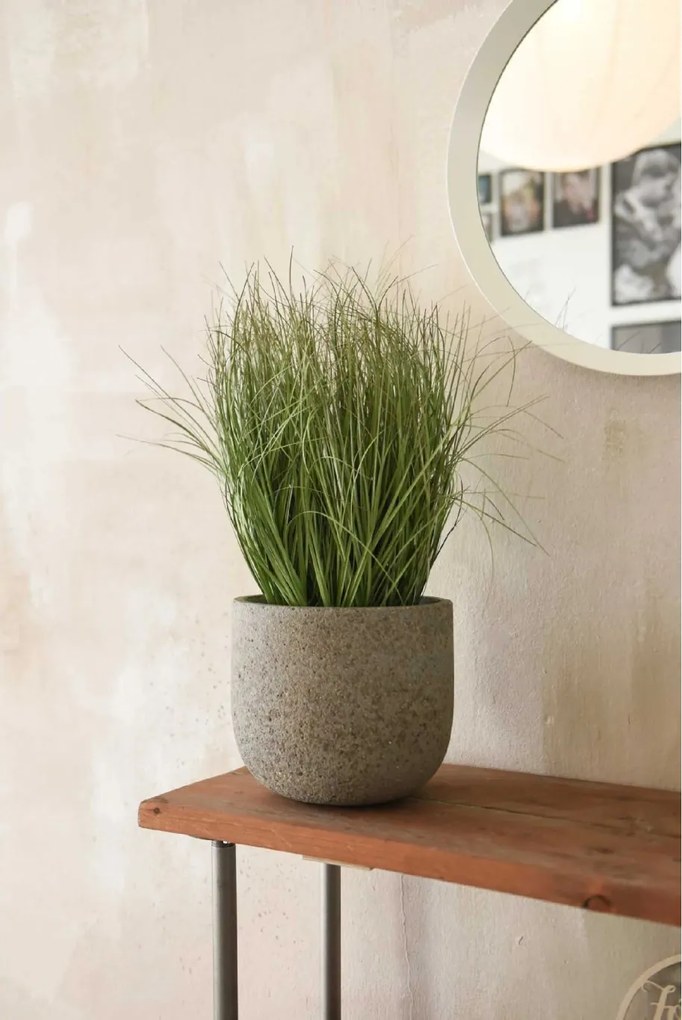 Izbový kvetináč CALDO, vláknocement, 25x22 cm, sivý