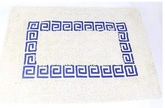 Koberček do kúpeľne 60x40cm grécky vzor