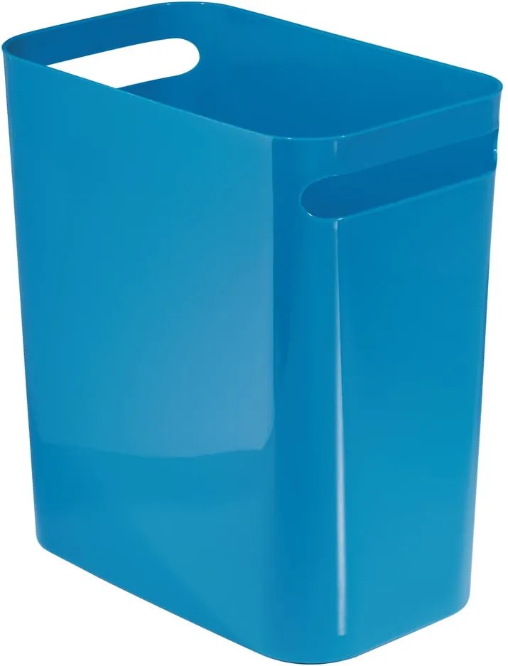 Modrý odpadkový kôš iDesign Una, 13,9 l