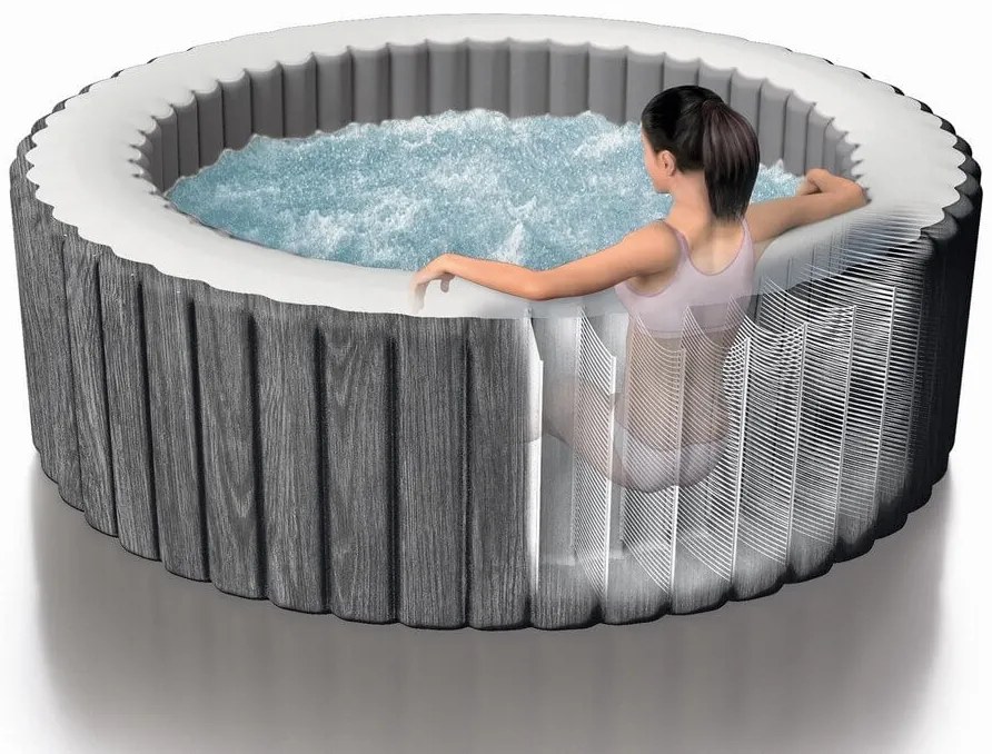 Intex | Bazén vírivý nafukovací Pure Spa - Bubble Greywood Deluxe AP 4 | 11400254