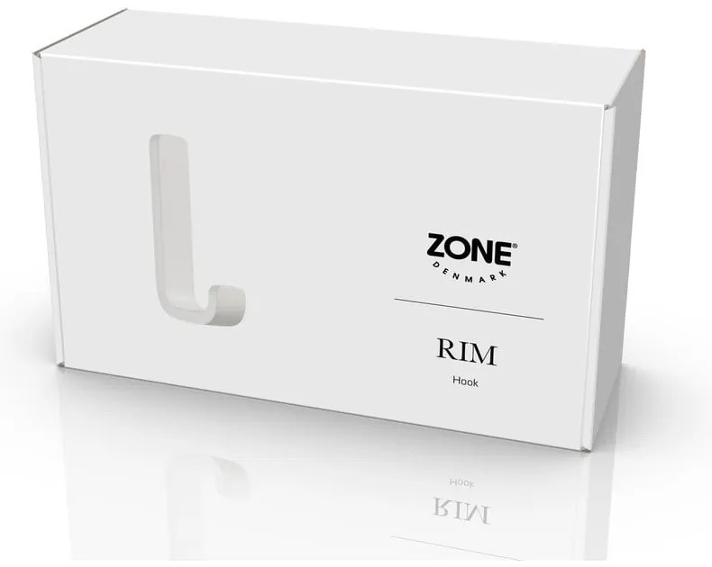 Biely háčik na stenu Zone Rim