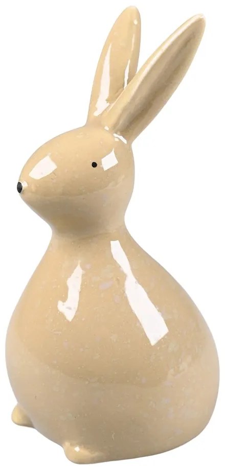 Det Gamle Apotek Veľkonočný zajac Natural V.11,7x6,7x6,2 cm, dolomit, béžový