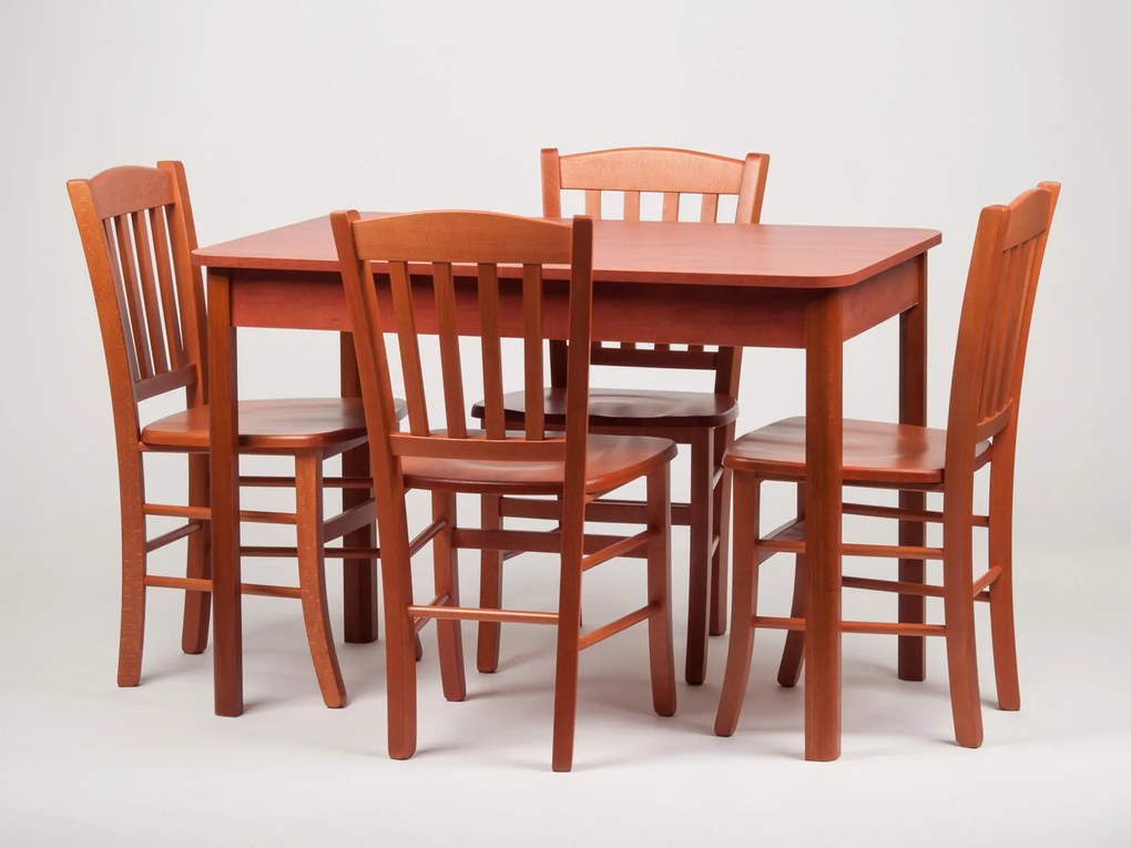 Jedálenský set BONUS + 4x VENETA Vyberte odtieň ->: Čerešňa