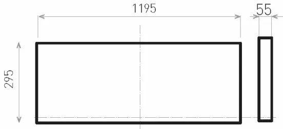 LED Prisadený panel ILLY LED/36W/230V