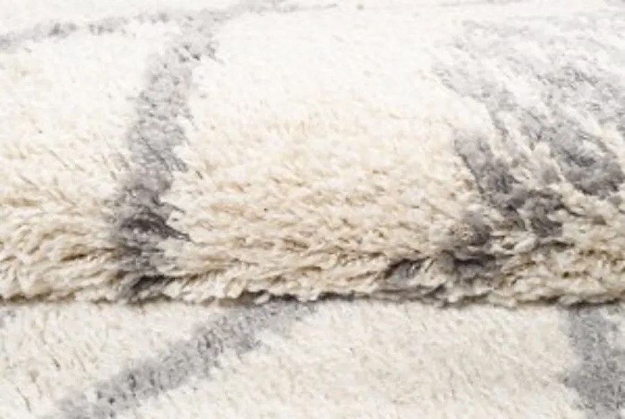 TA Koberec L225D BÉŽOVÁ/TMAVOSIVÁ BOHO WHEEL