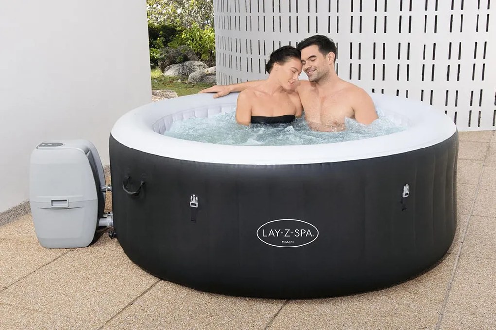 BESTWAY Lay-Z-Spa Miami AirJet Vírivka, 180 x 66 cm, 2-4 osoby 60001