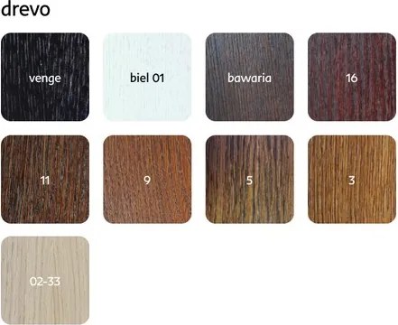 Kožené kreslo Cezar III - wenge / biela (White snow)