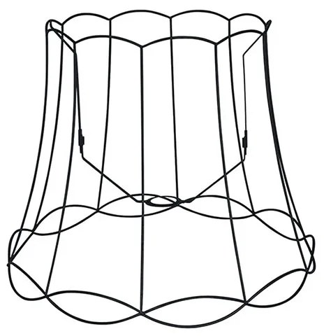 Kovový tienidlo čierny 50/40 - Granny Frame