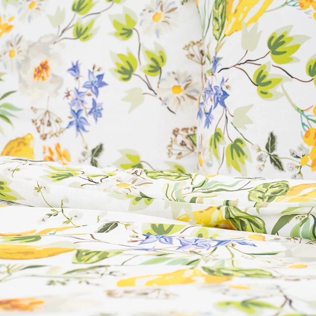 4Home Bavlnené obliečky Lemon Delight, 140 x 220 cm, 70 x 90 cm