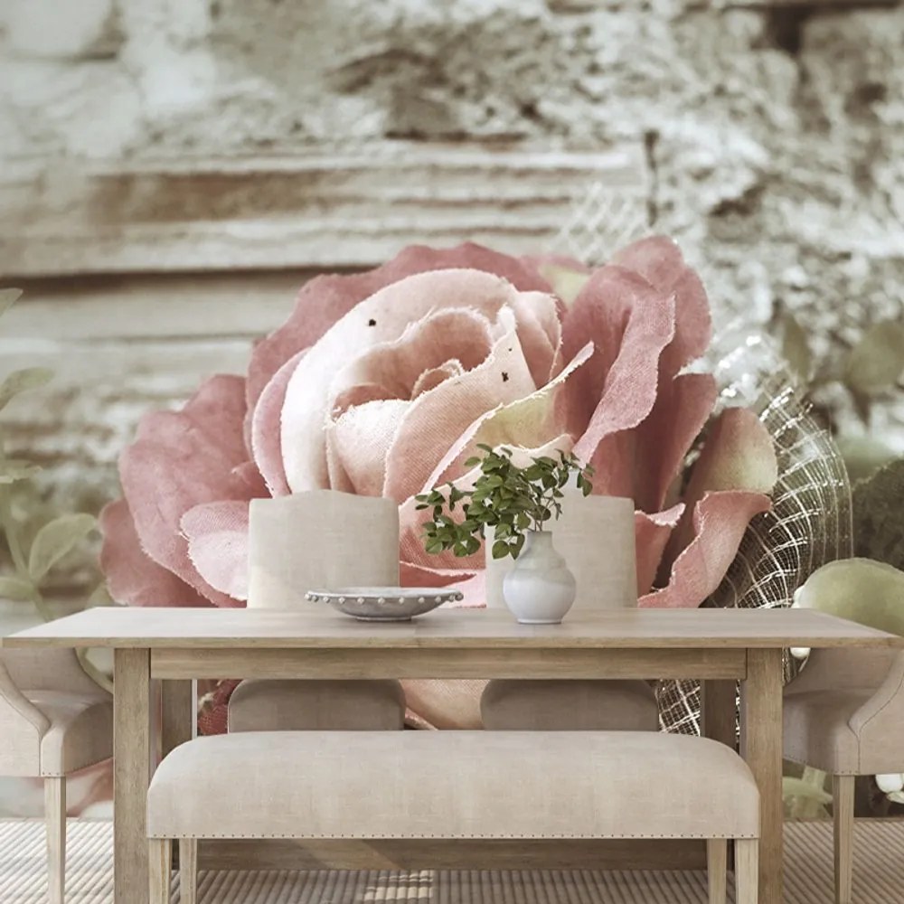 Fototapeta elegantná vintage ruža - 450x300