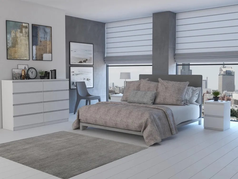 Nočný stolík MALWA M2 biely