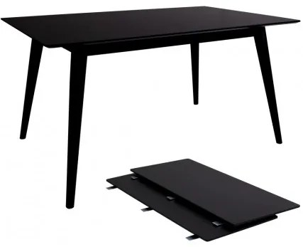 Jídelní stůl rozkládací COPENHAGEN 150-230x95cm,černý House Nordic 2201008
