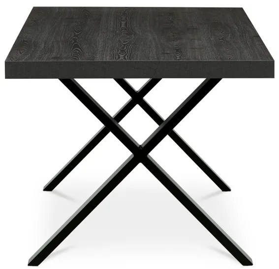 Autronic BONTEC Jedálenský stôl 180x90cm, lamino, sivý dub, HT-R5316 GREY Farba: Šedá