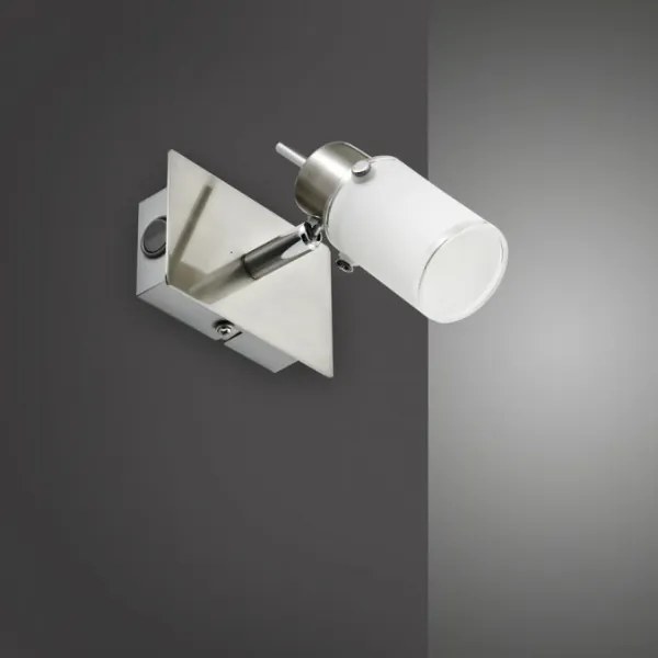 JUST LIGHT. 11931-55 - LED Nástenné bodové svietidlo MAX 1xGU10/4W/230V chróm