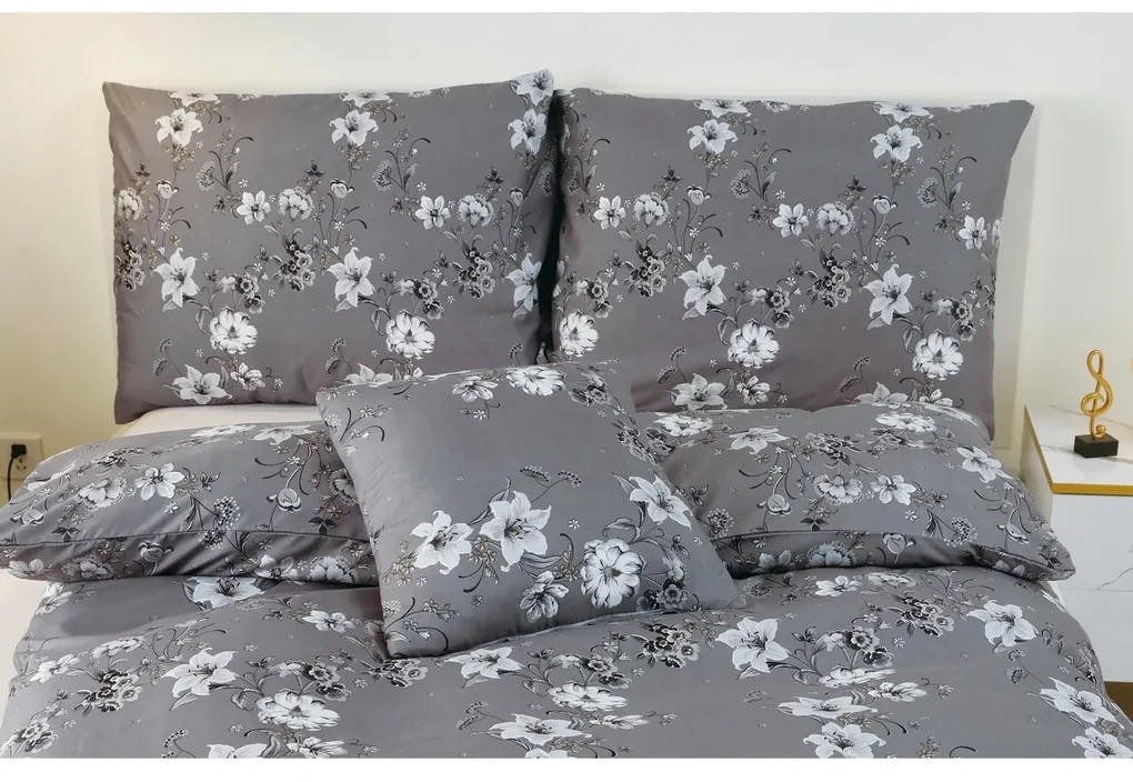 Jahu Obliečky mikrosatén BERTA /1/, 2x 140 x 200 cm, 2x 70 x 90 cm, 2x 40 x 40 cm