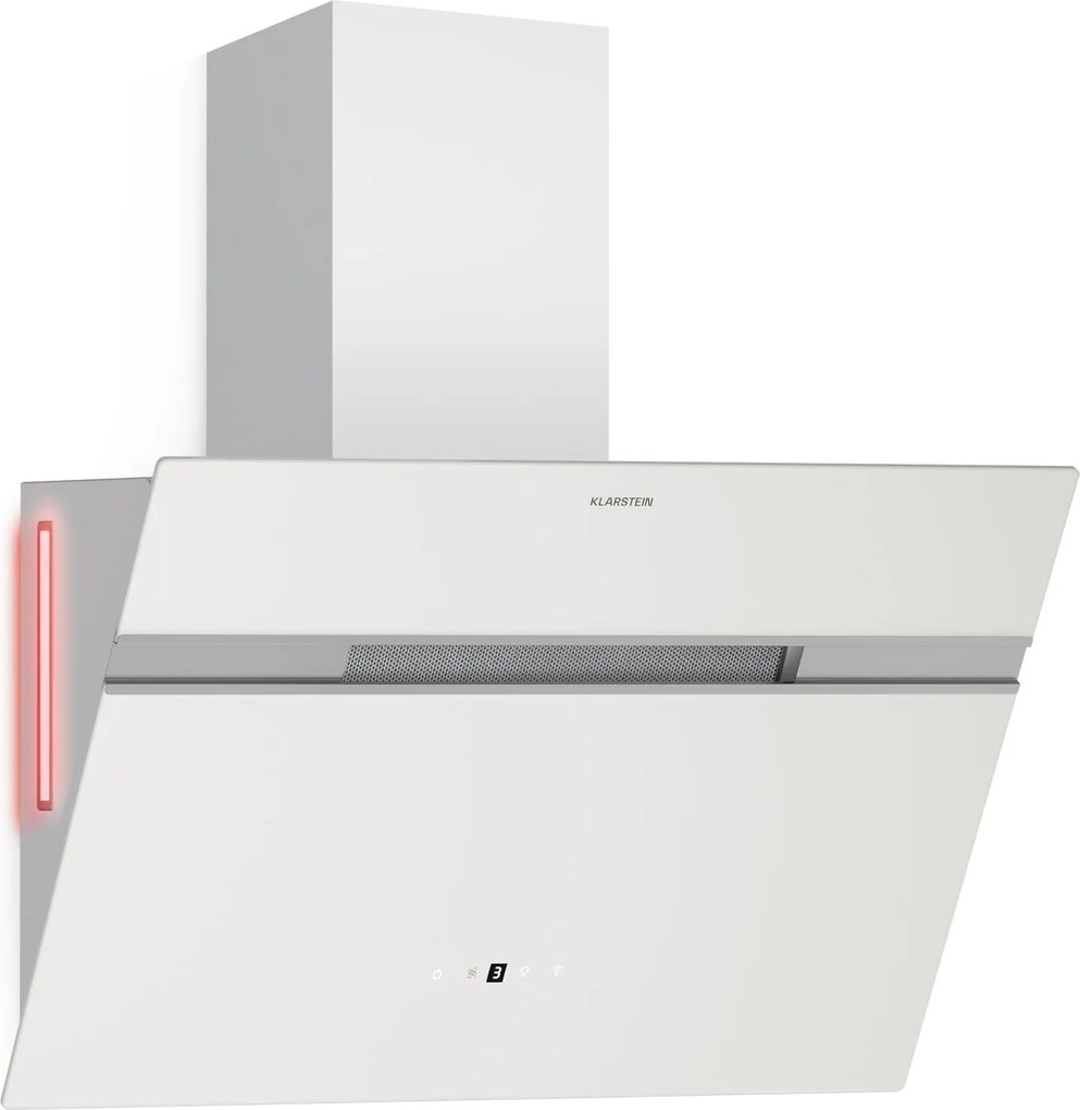 Klarstein Alina digestor, 60 cm, Smart, 600 m³/h, Tichý, EEK A