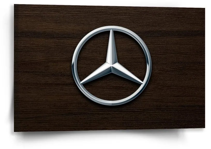 Sablio Obraz Logo 5 Drevo - 60x40 cm