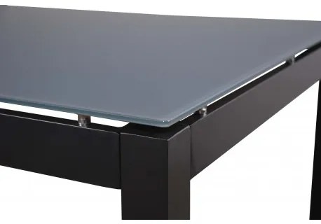Doppler SALERNO MIAMI antracit - záhradná hliníková súprava 6+1/stôl 150 x 90