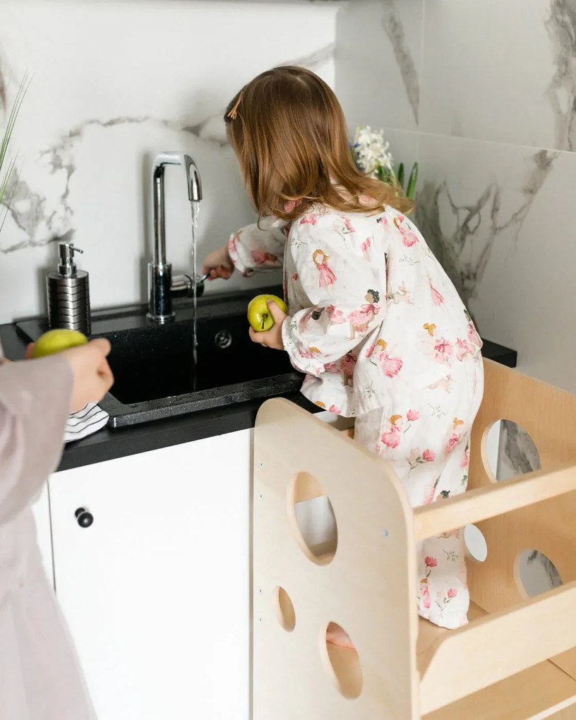 Montessori učiaca veža 3v1 XL 89 cm