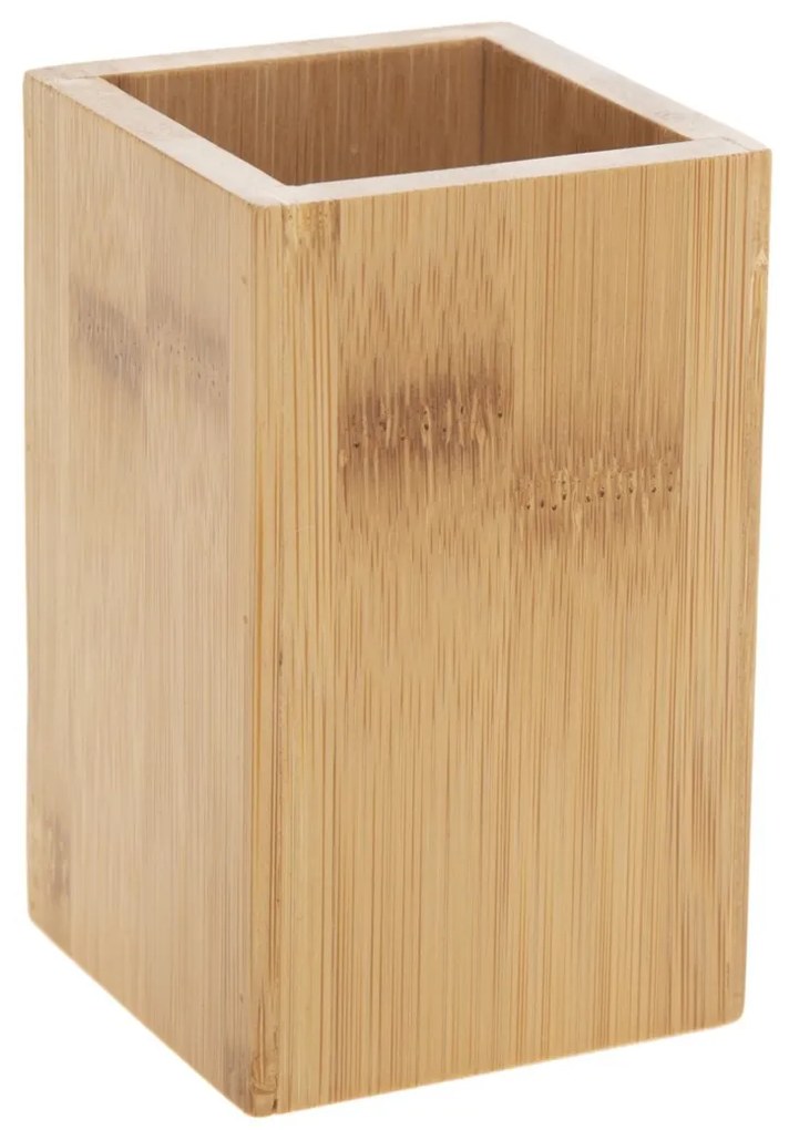 Sada kúpeľňových doplnkov Terre, bambus/s prvkami vo farbe nerez